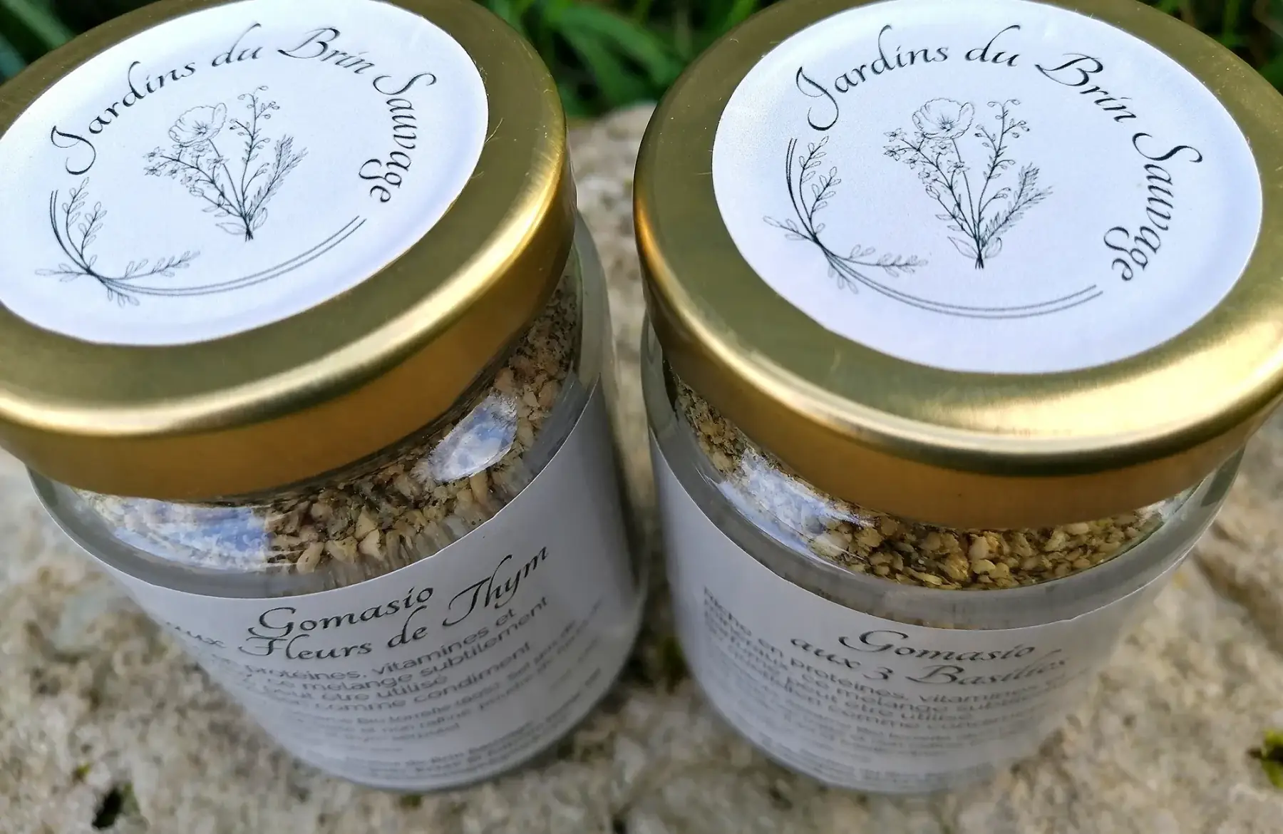 gomasio aux 3 basilics