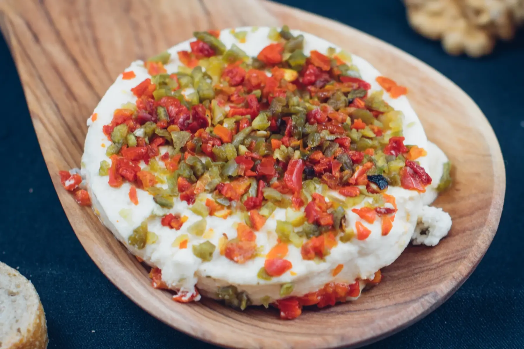 fromage "le petit frais" au duo de poivron