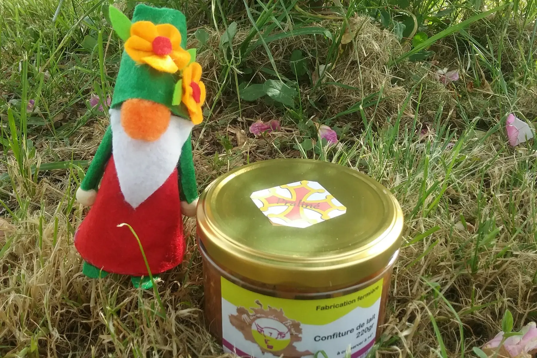 confiture de lait au praliné