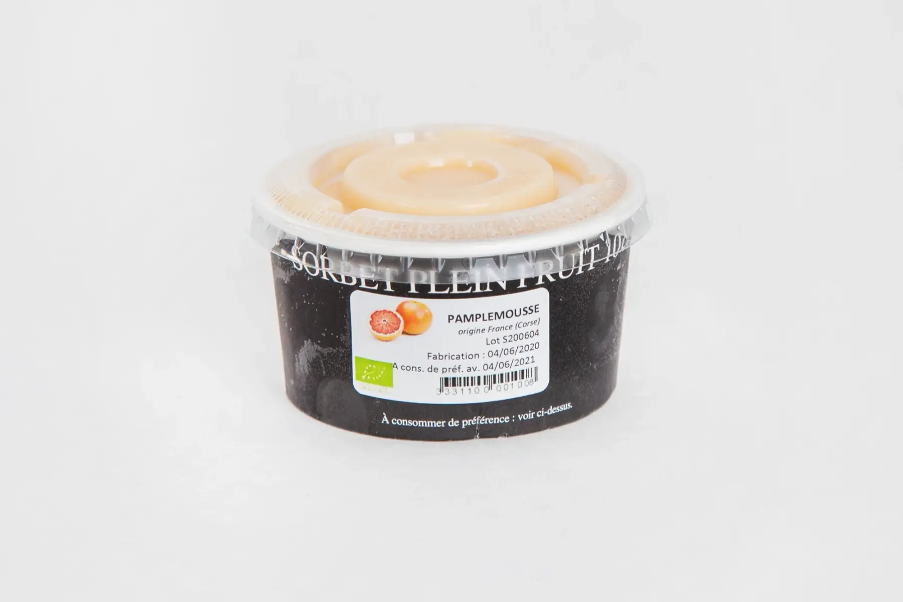 sorbet plein fruit pamplemoussse 10 cl