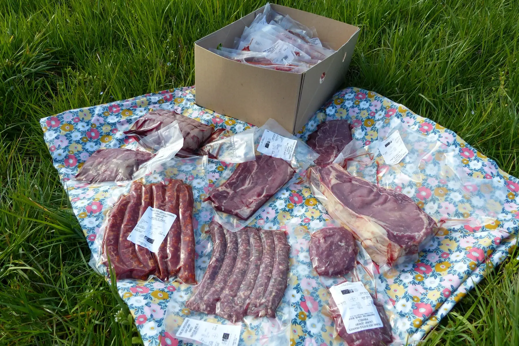 viande bovine - colis grillades - 10 kg