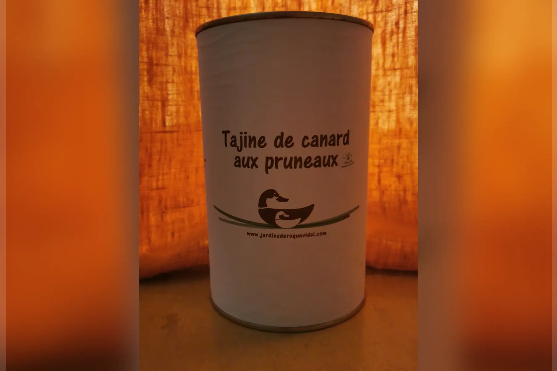 tajine de canard aux pruneaux- 2 parts - 1150 gr