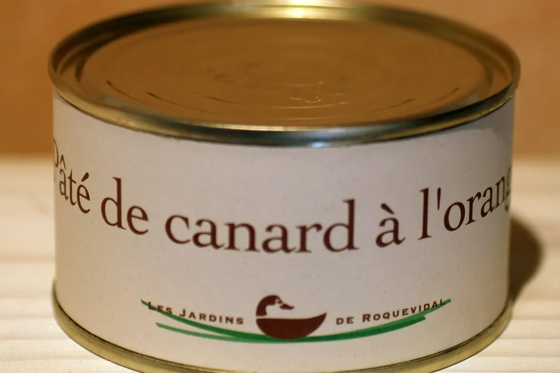 pâté de canard à l'orange