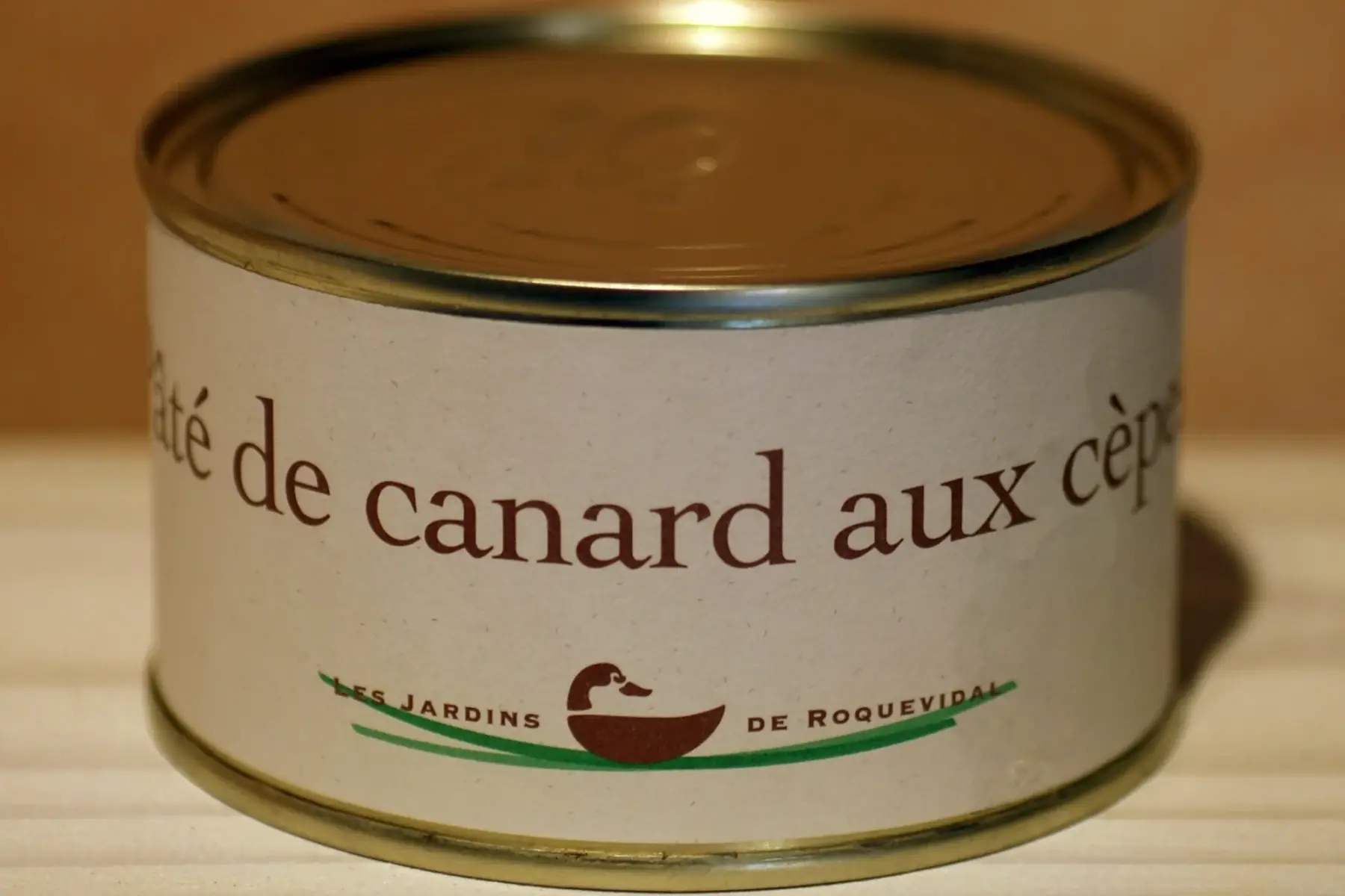 pâté de canard aux cèpes