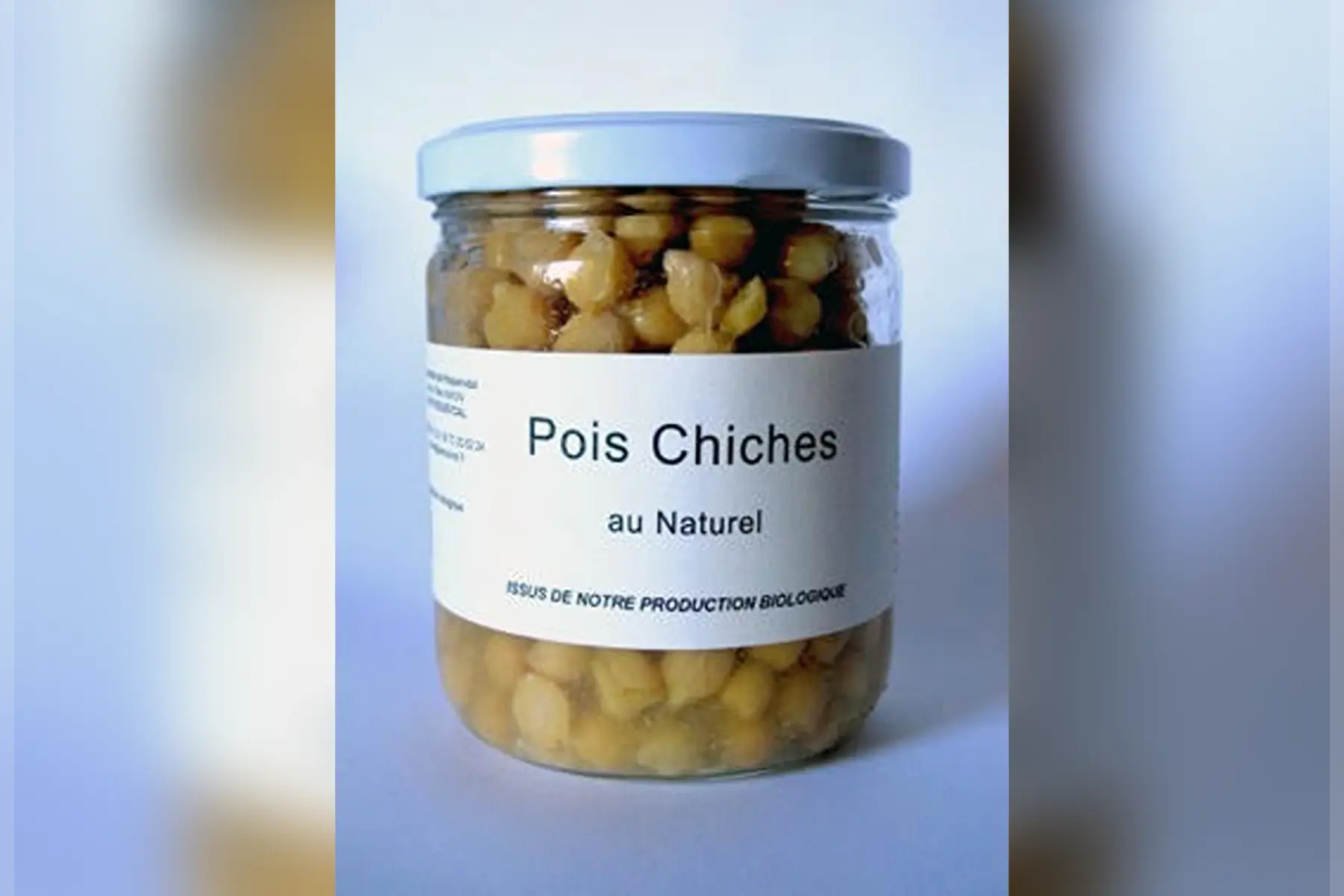 bocal de pois chiches cuits (bio)