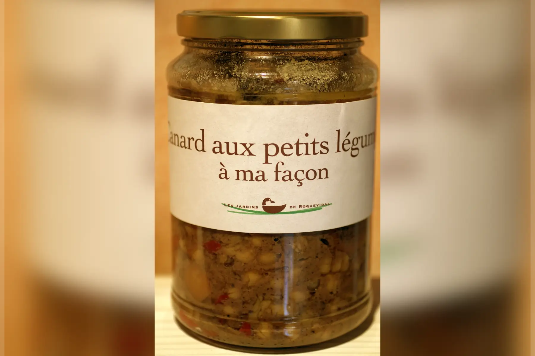 canard aux petits légumes