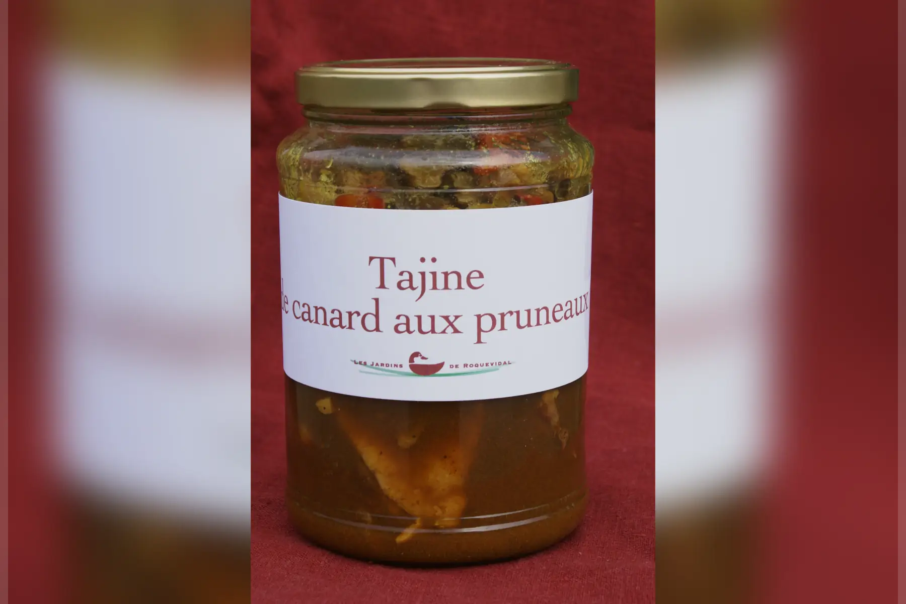 tajine de carnard aux pruneaux