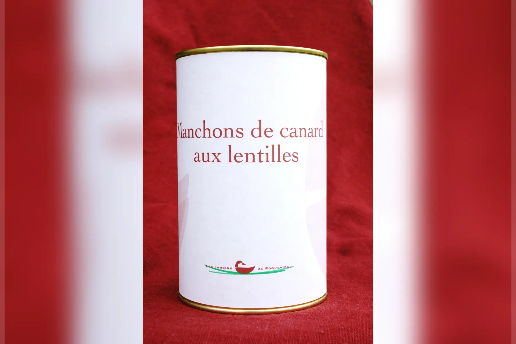 manchons de canards aux lentilles