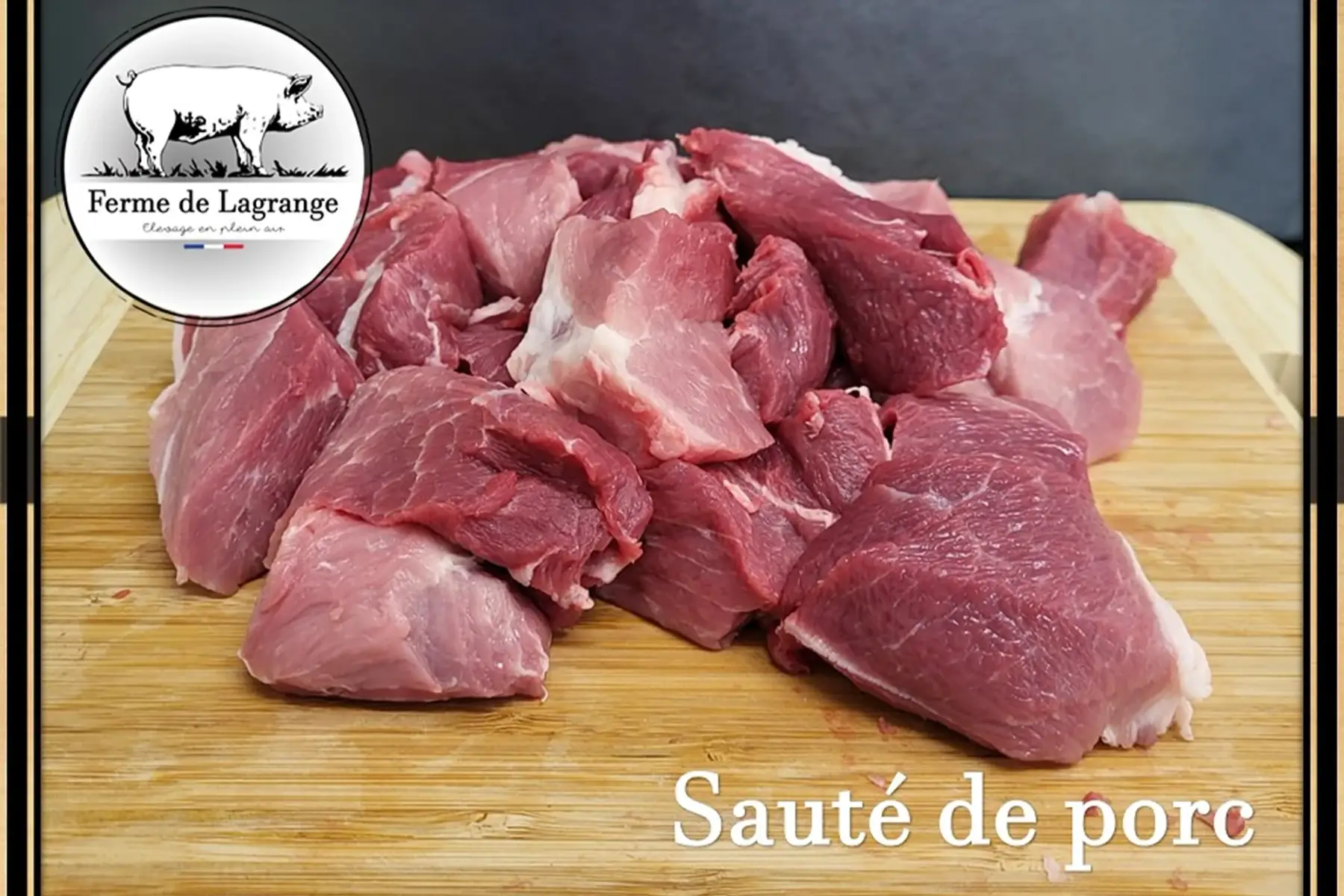 sauté de porc - 500gr