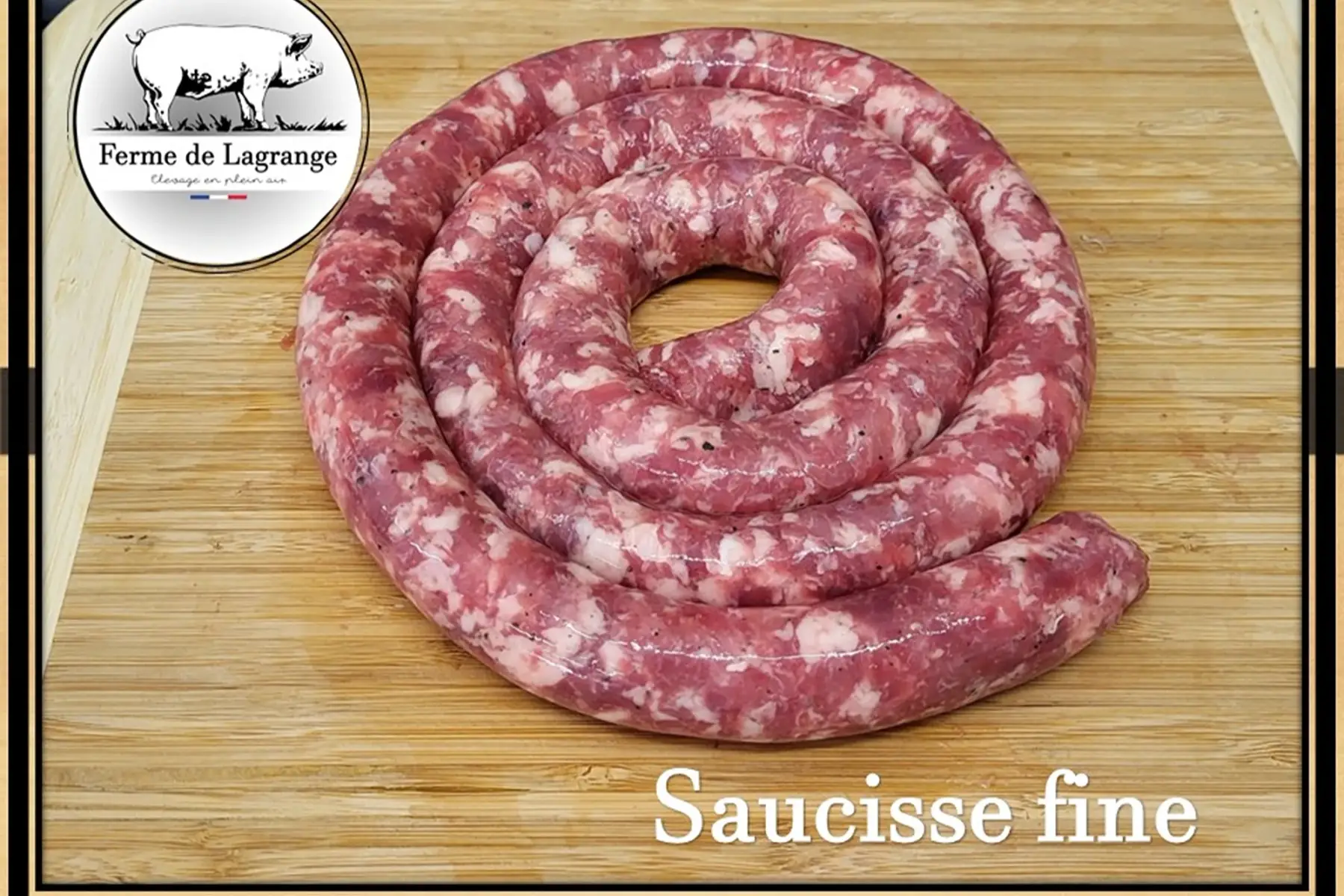 lot 5kg saucisse fine fraiche