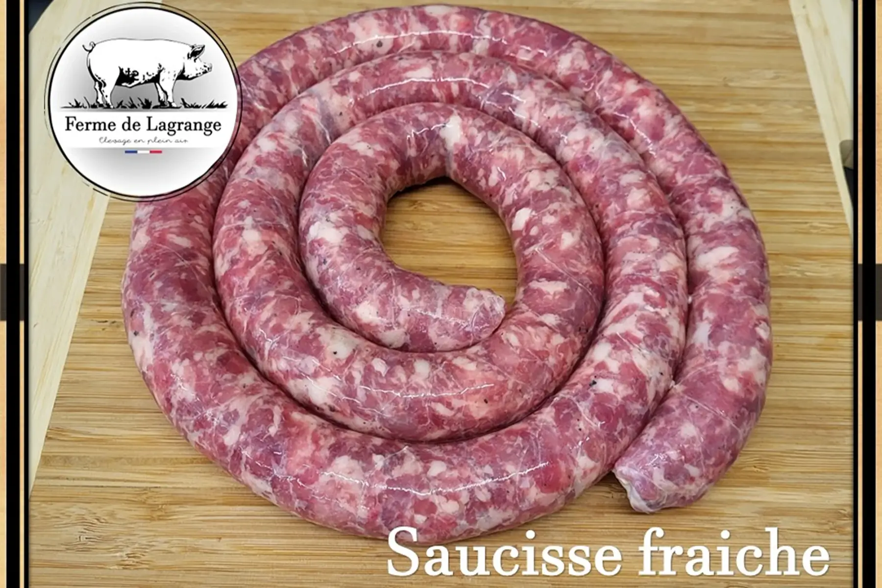 lot 5kg saucisse fraiche