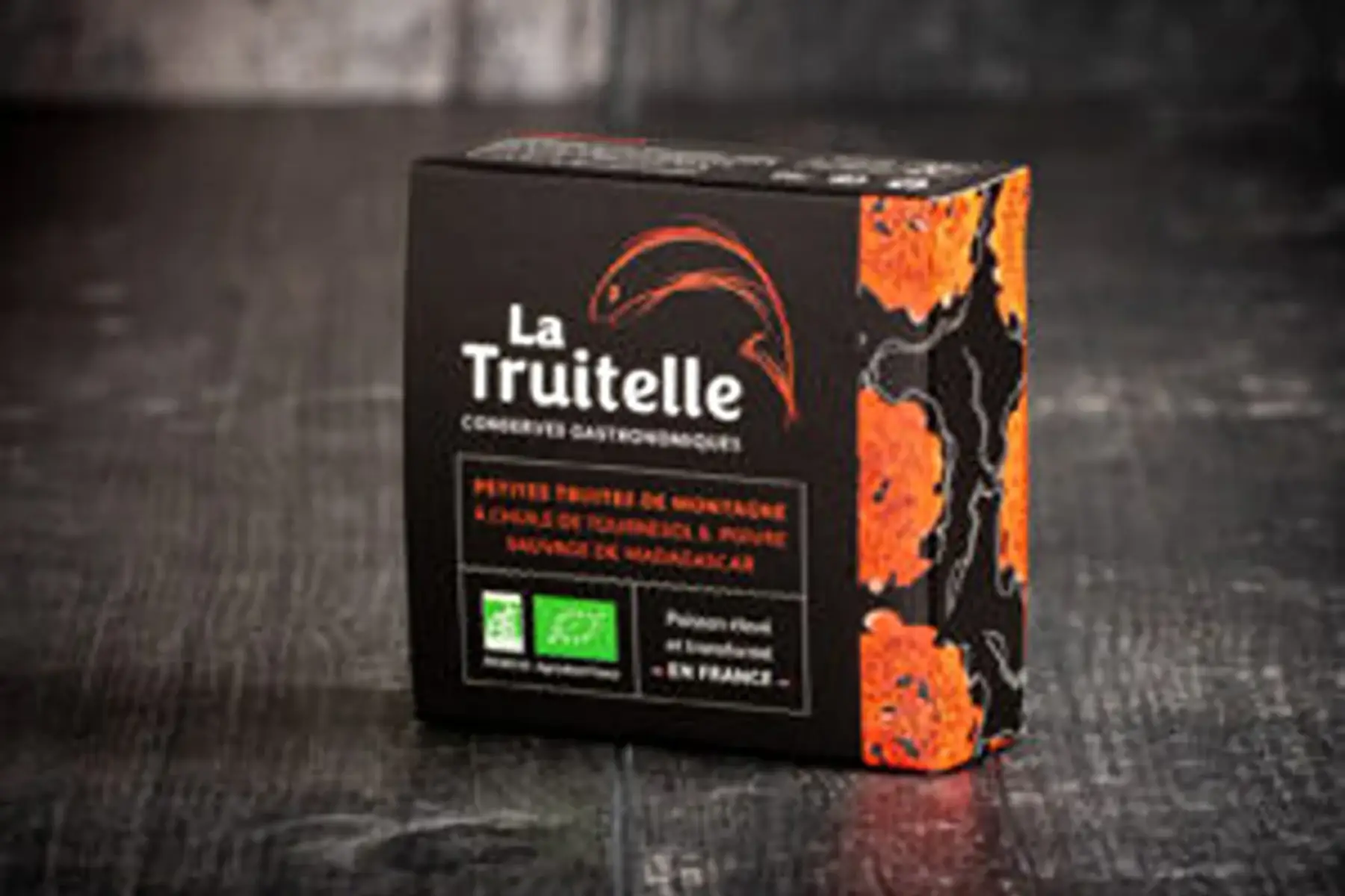 22-petites truites de montagne bio huile de tournesol et poivre de madagascar