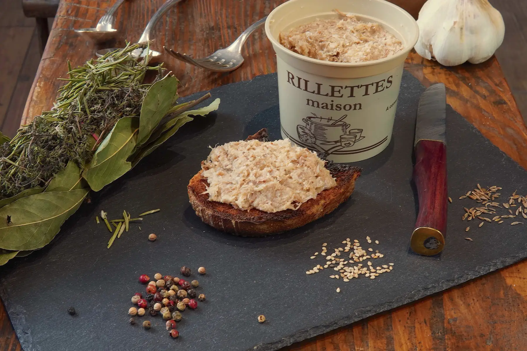 rillettes maison bio 200gr