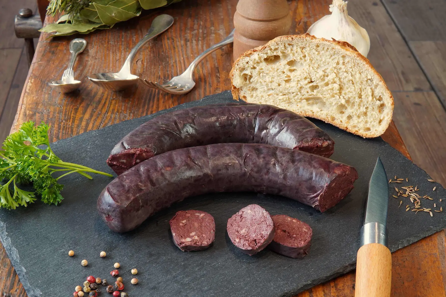 boudin noir bio 400gr (2 parts)