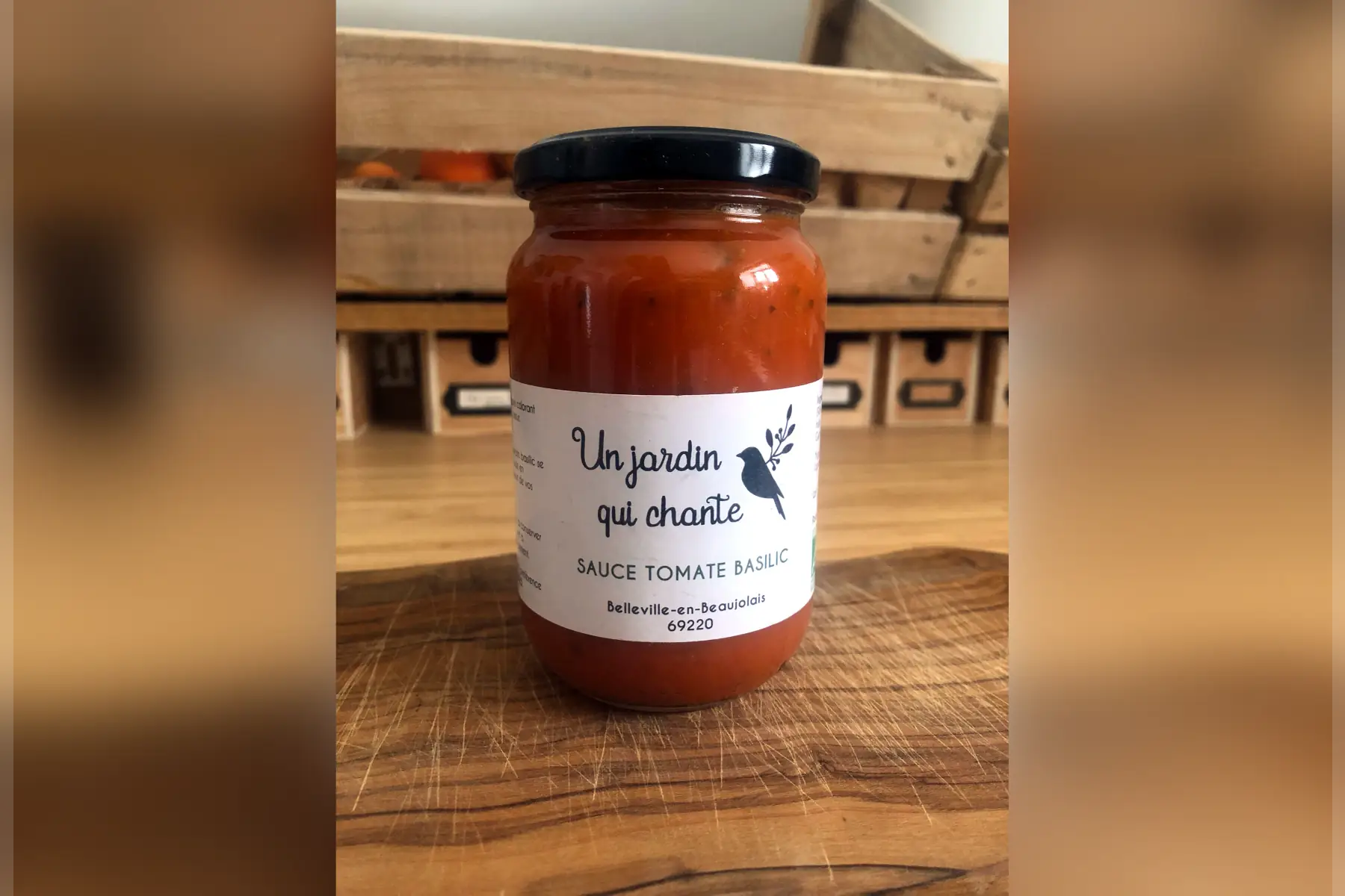 coulis de  tomate au basilic (lot de 6)