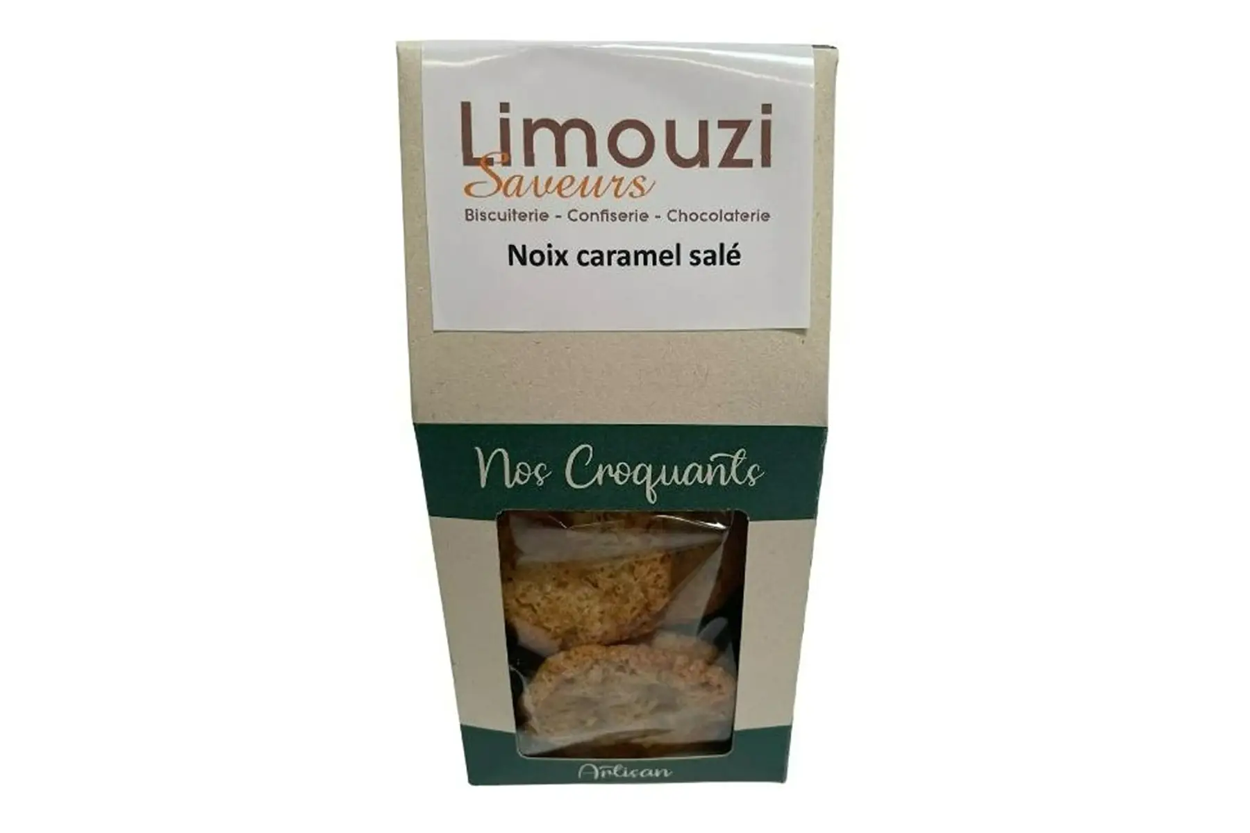 croquants noix caramel salé 80g