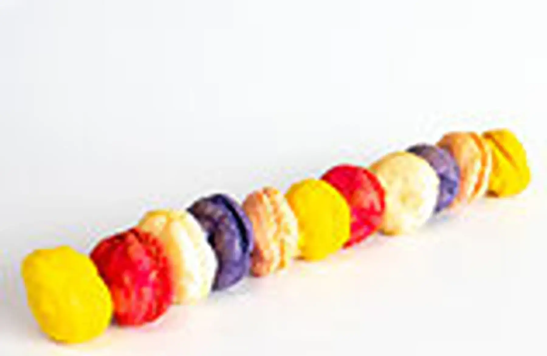 assortiment de macarons à l'ancienne