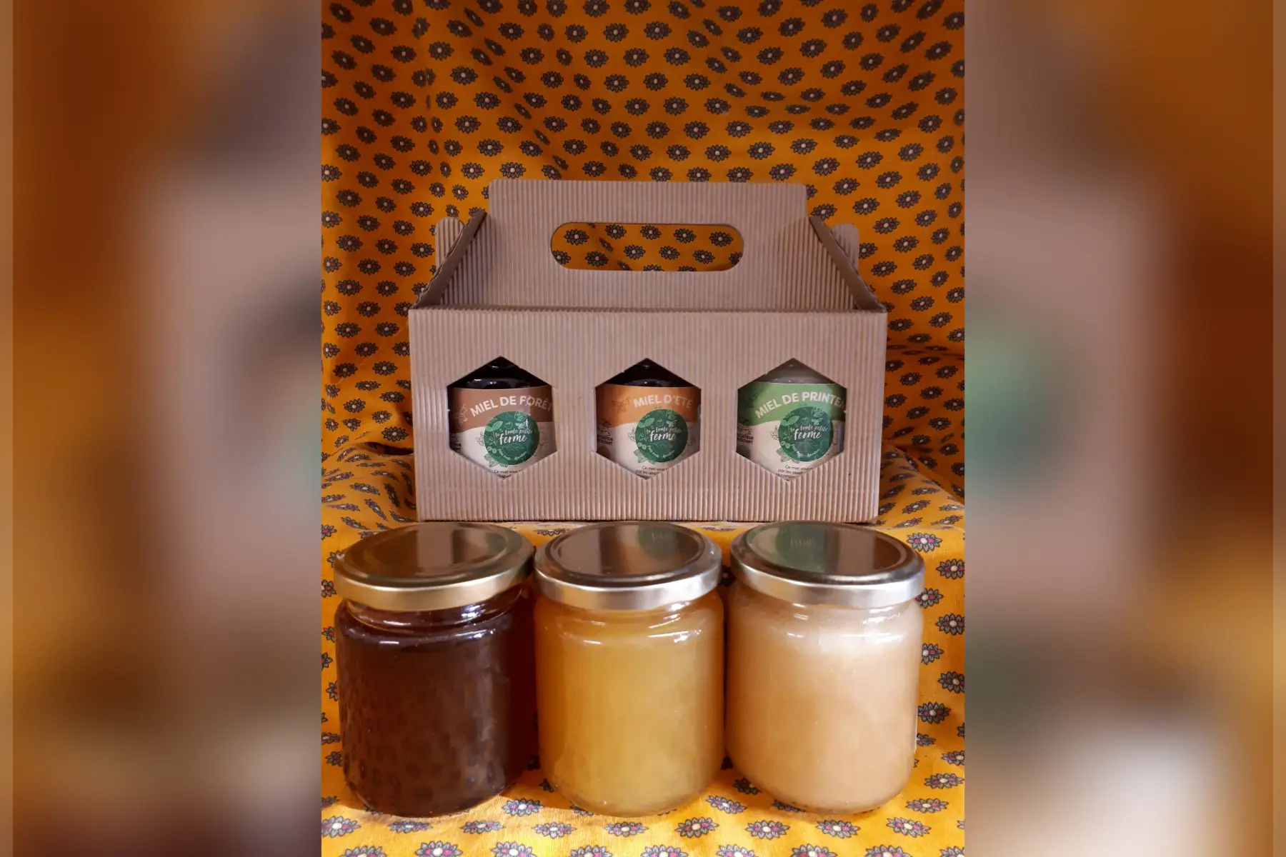 coffret découverte - 3 miels de saison