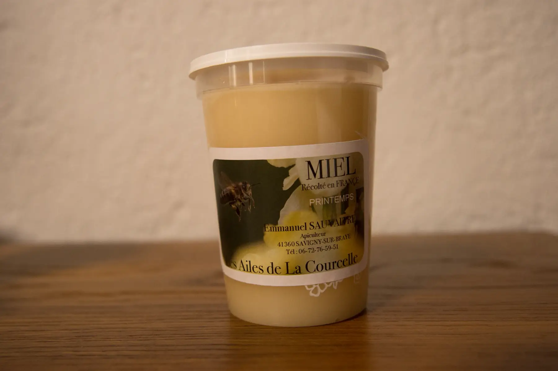 miel de printemps marron clair