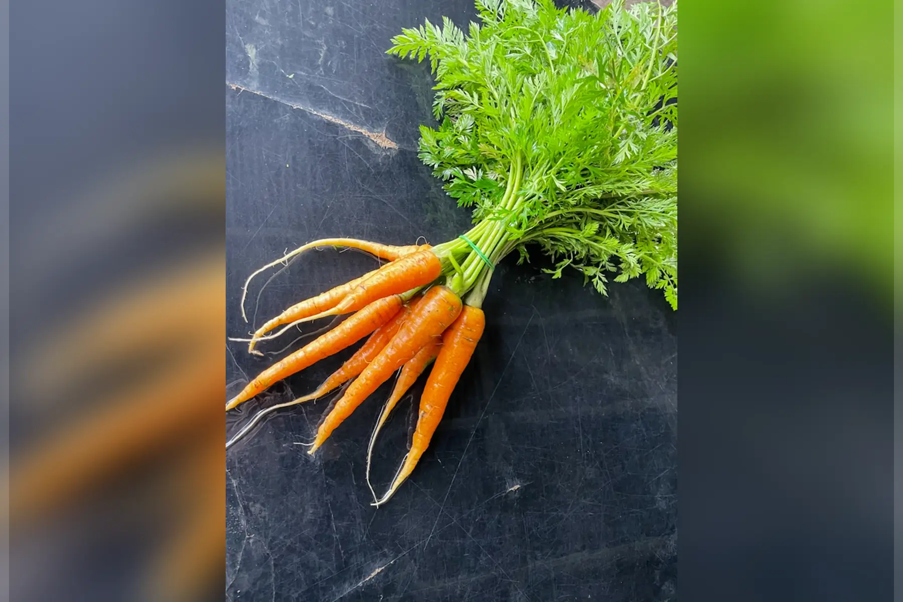 carottes de couleur botte 700g