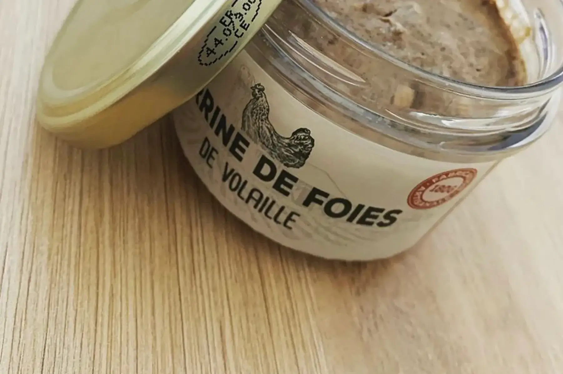 lot de 3 terrines de foies Bio180g