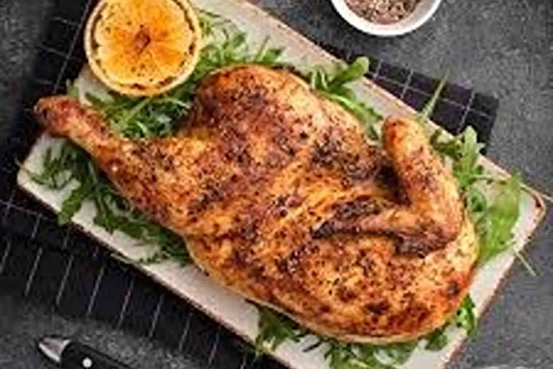 Poulet  fermier bio coupé en 2 (8.80€/Kg)