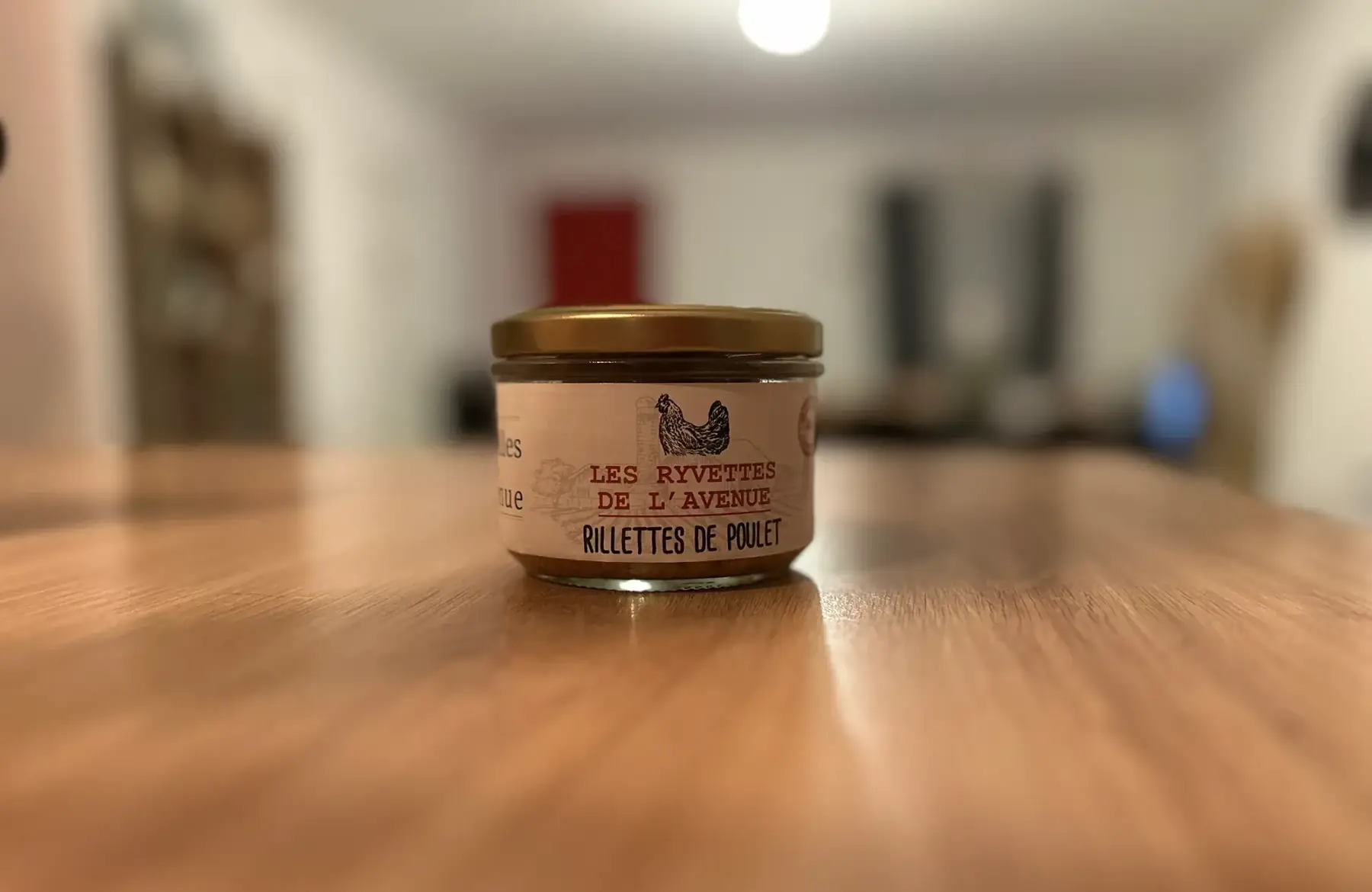 lot de 3 rillettes de  poulet Bio 180g