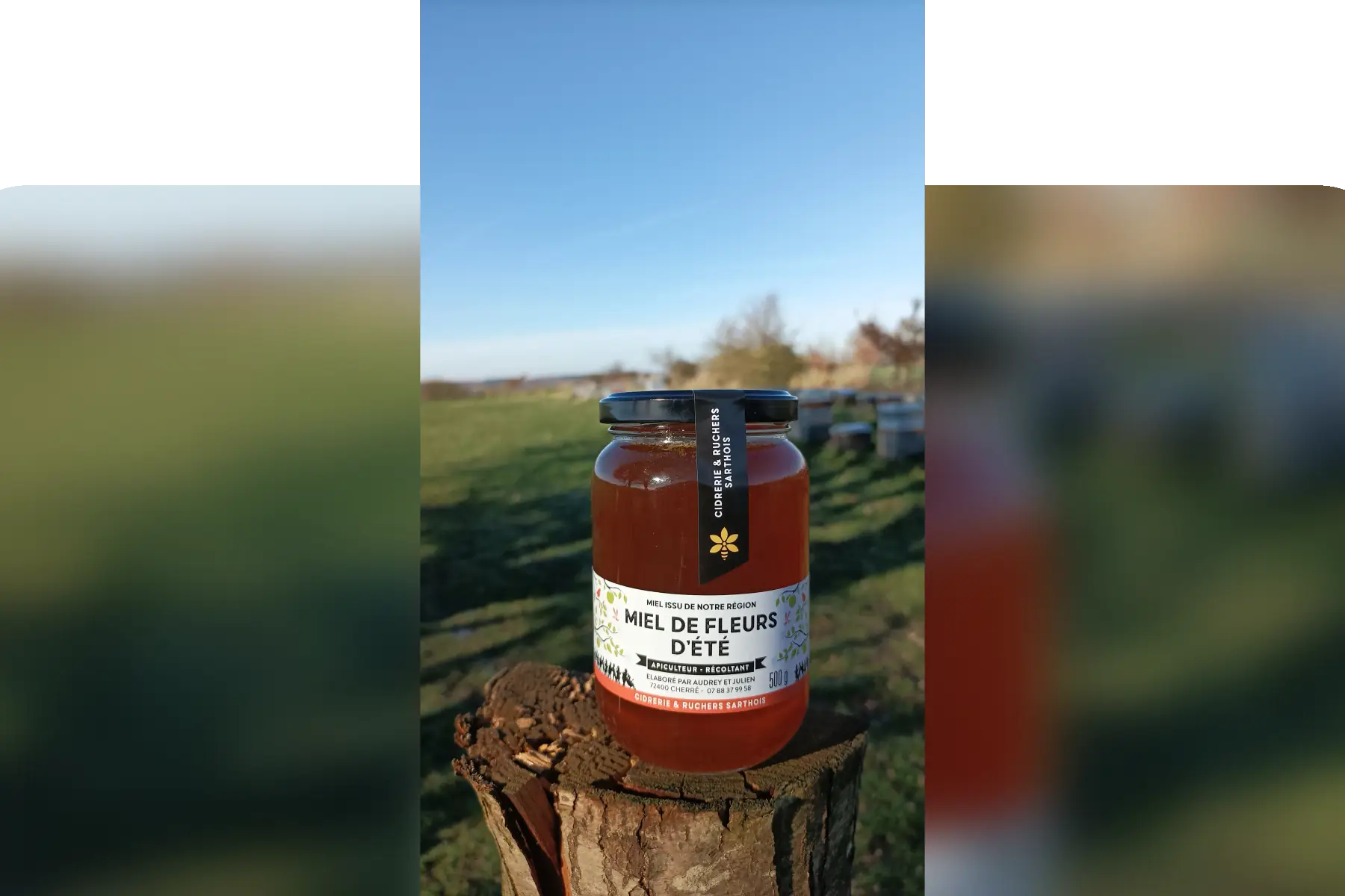 miel "fleurs d'été" 500gr