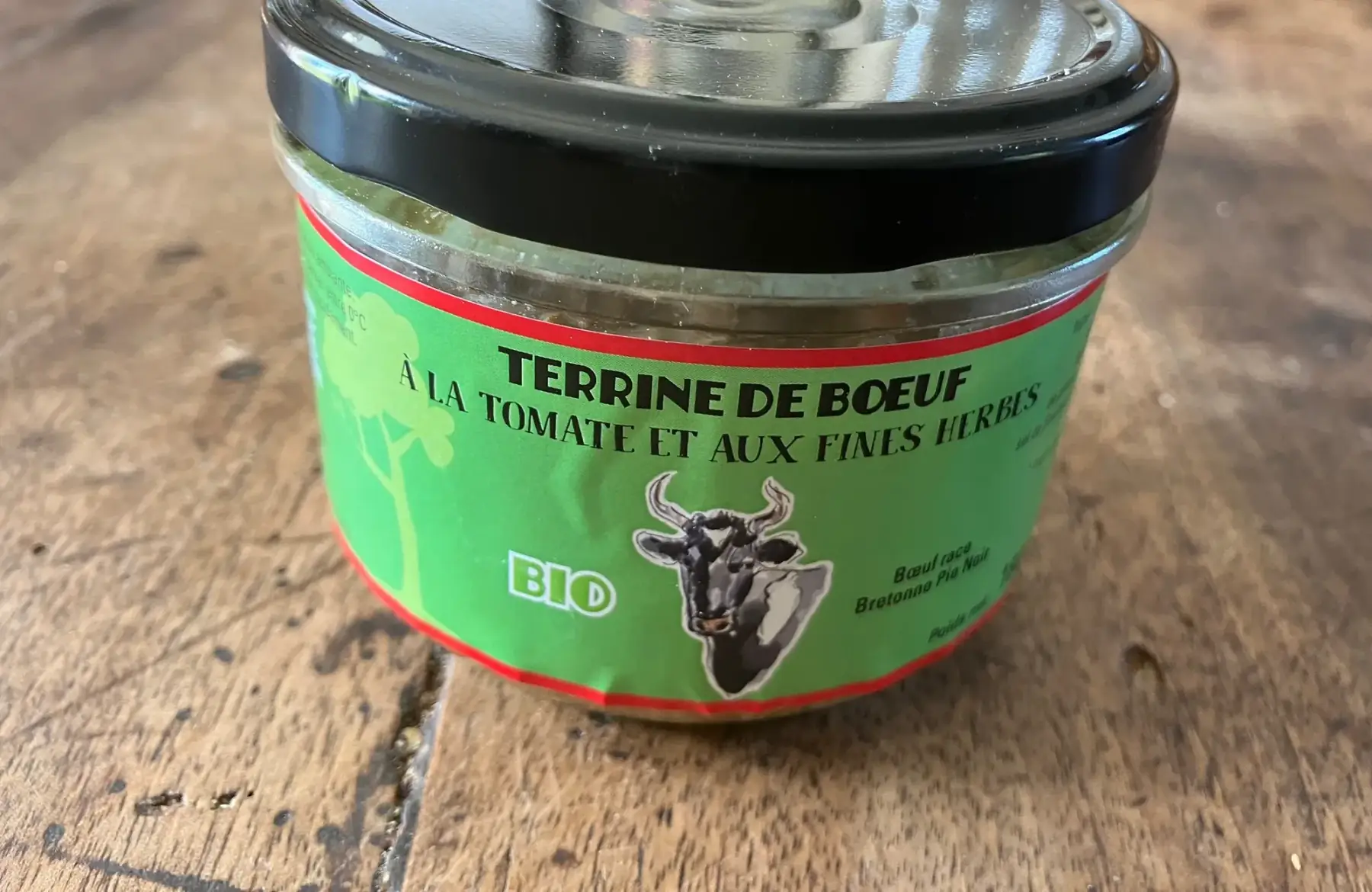 terrine de bœuf aux tomates et fines herbes bio