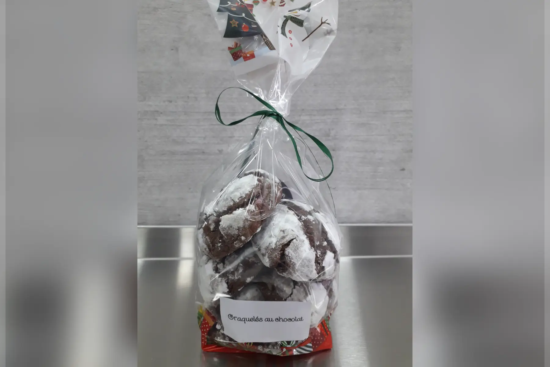 craquelés au chocolat