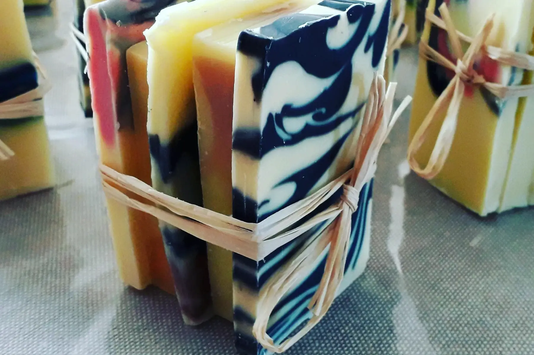 chutes de savons panachés 150 g