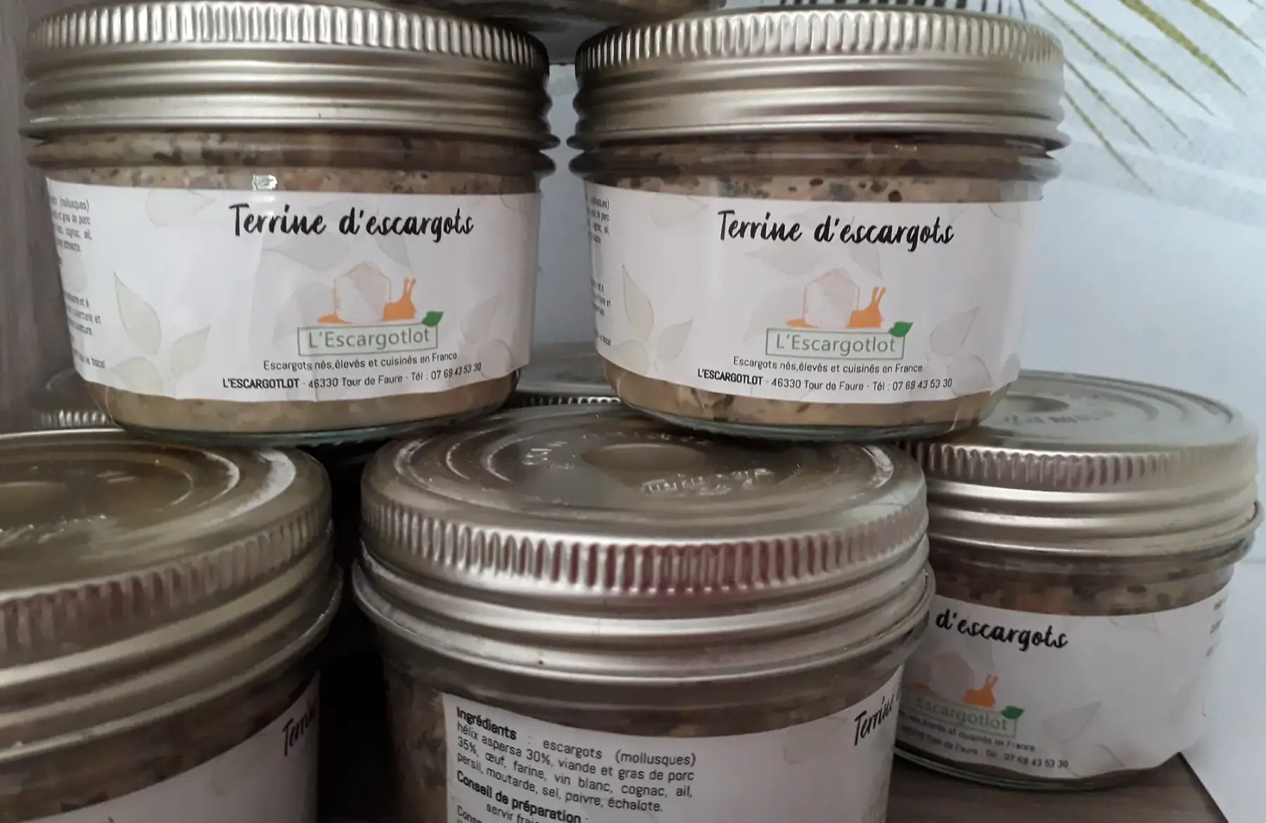 terrine d'escargots
