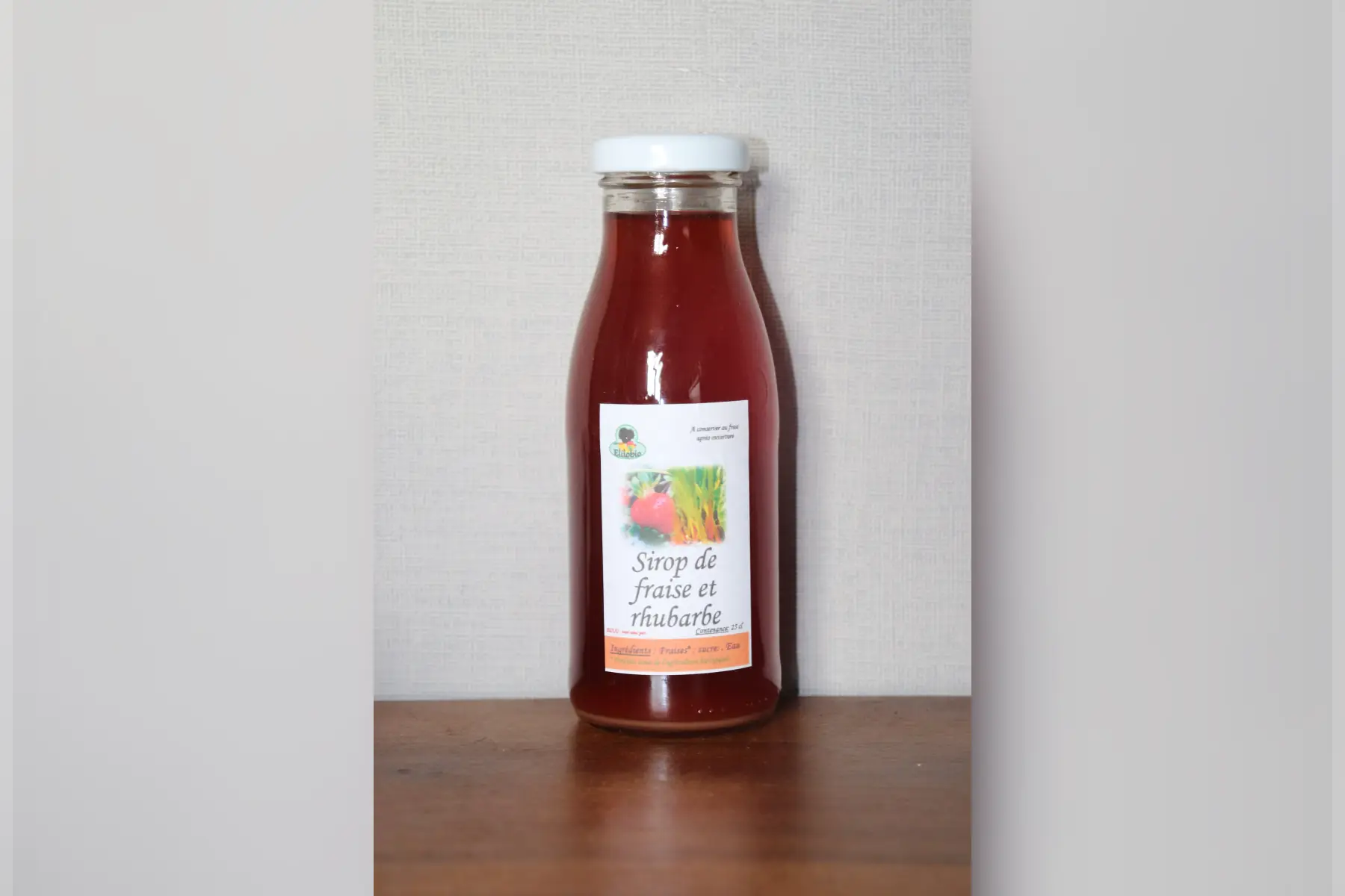 Sirop de Fraise et Rhubarbe