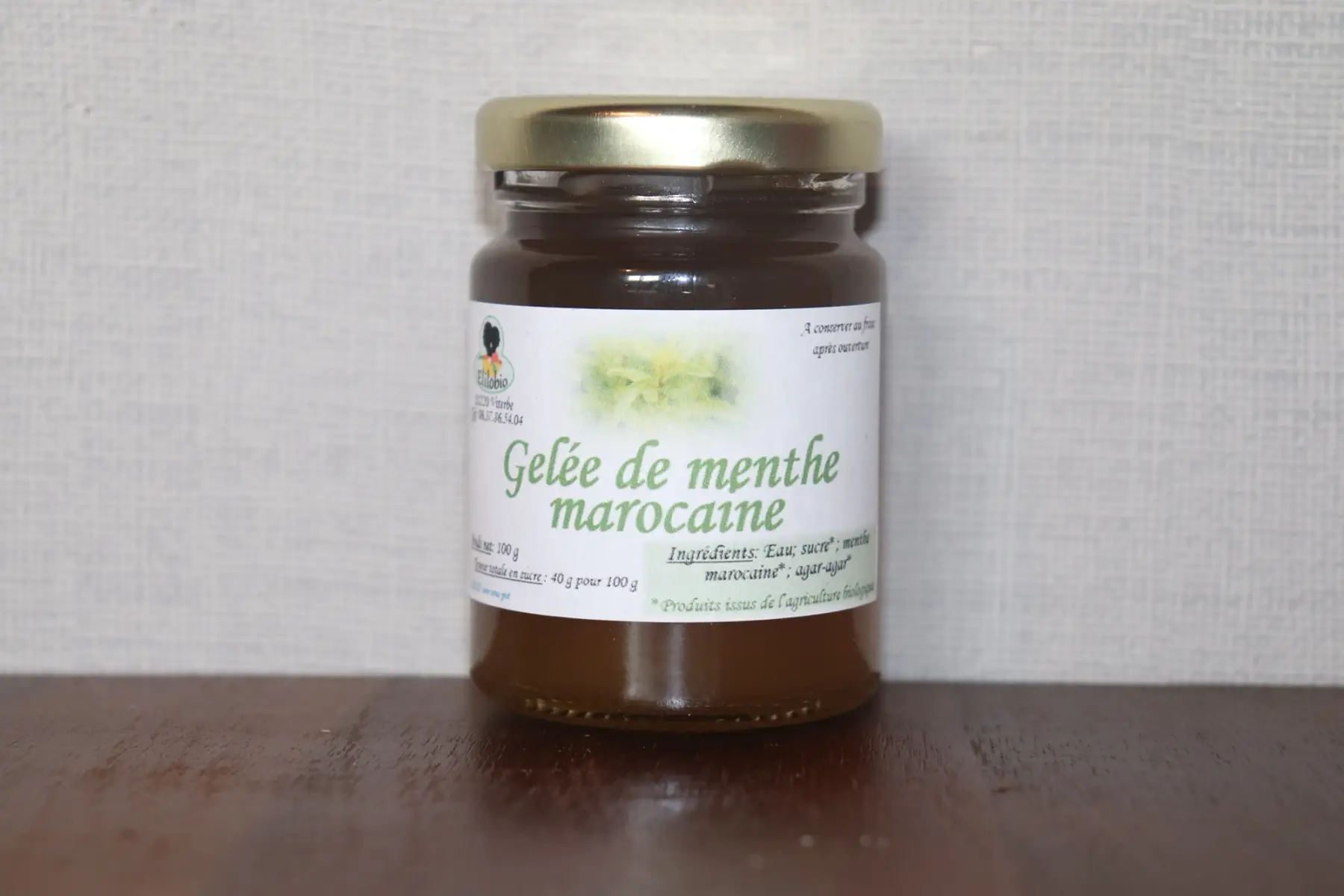 gelée de menthe marocaine