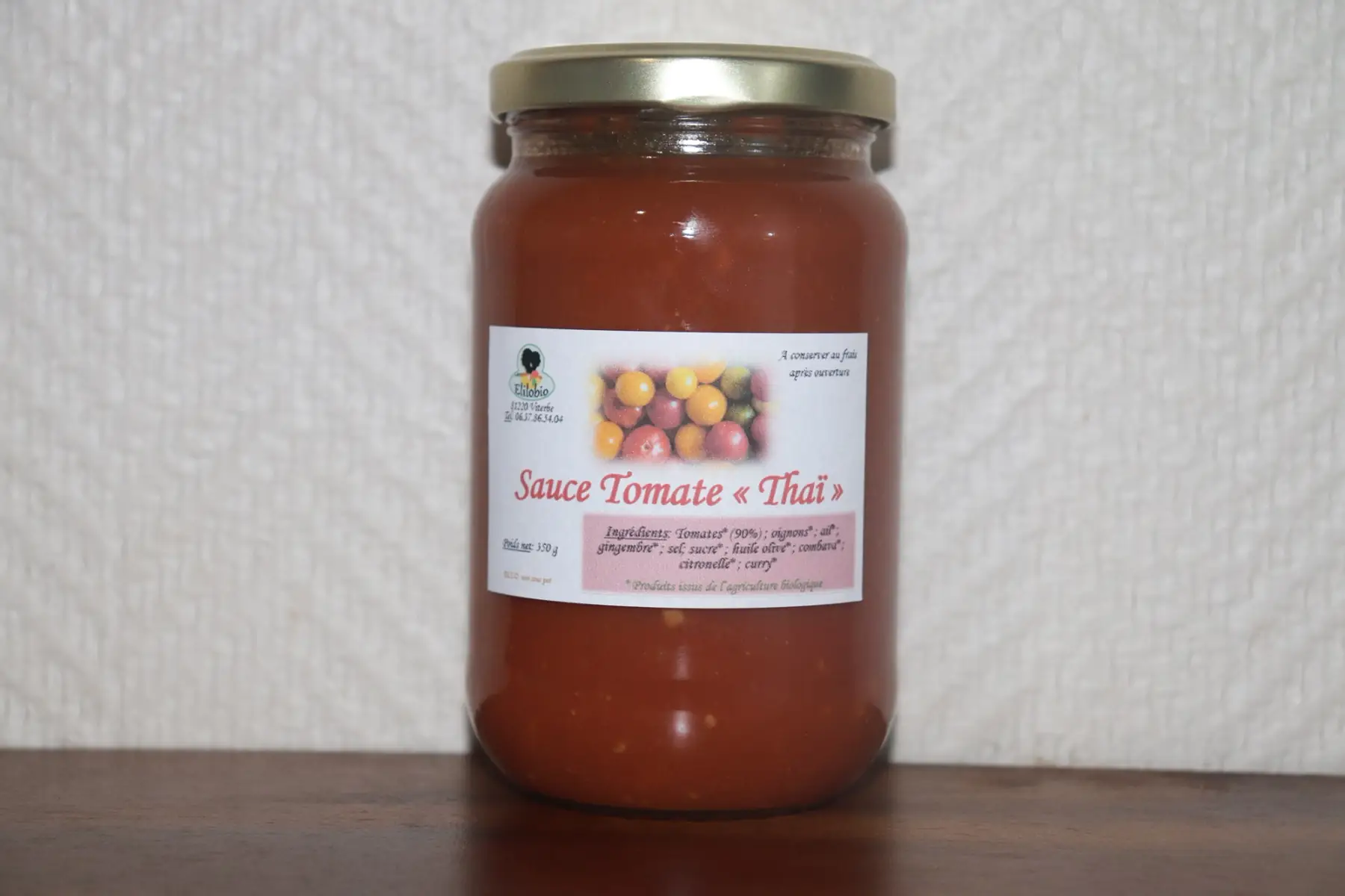 Sauce tomates "thaï"