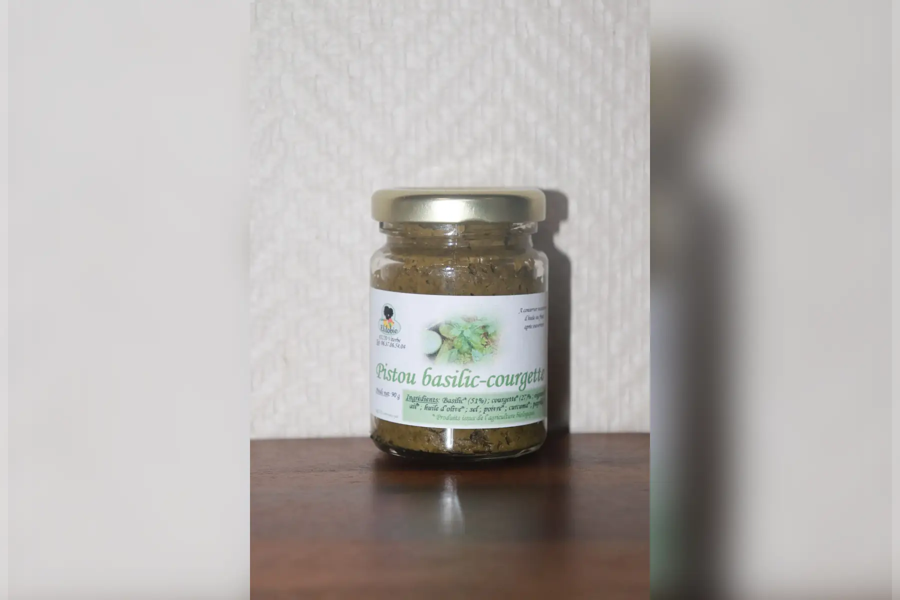 pistou de basilic-courgette