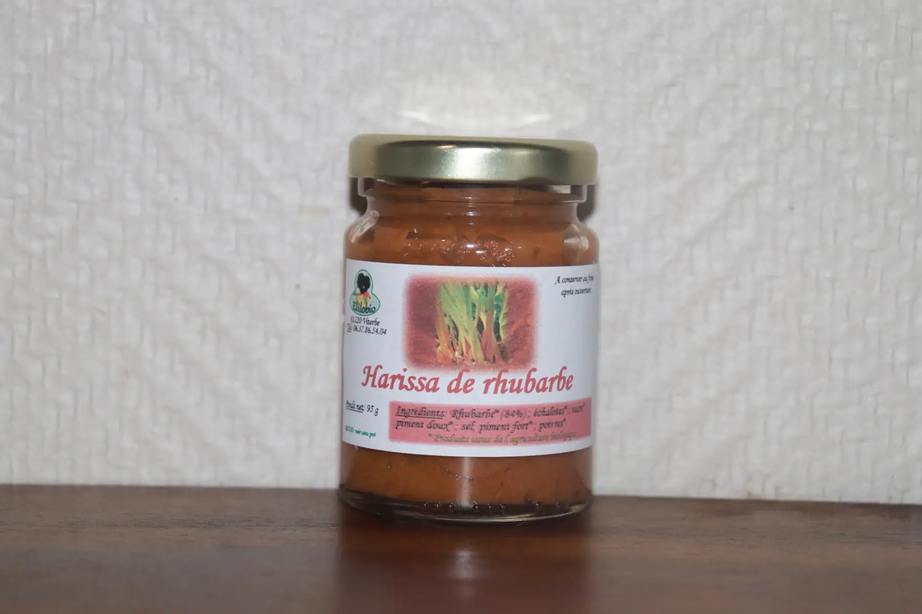harissa de rhubarbe