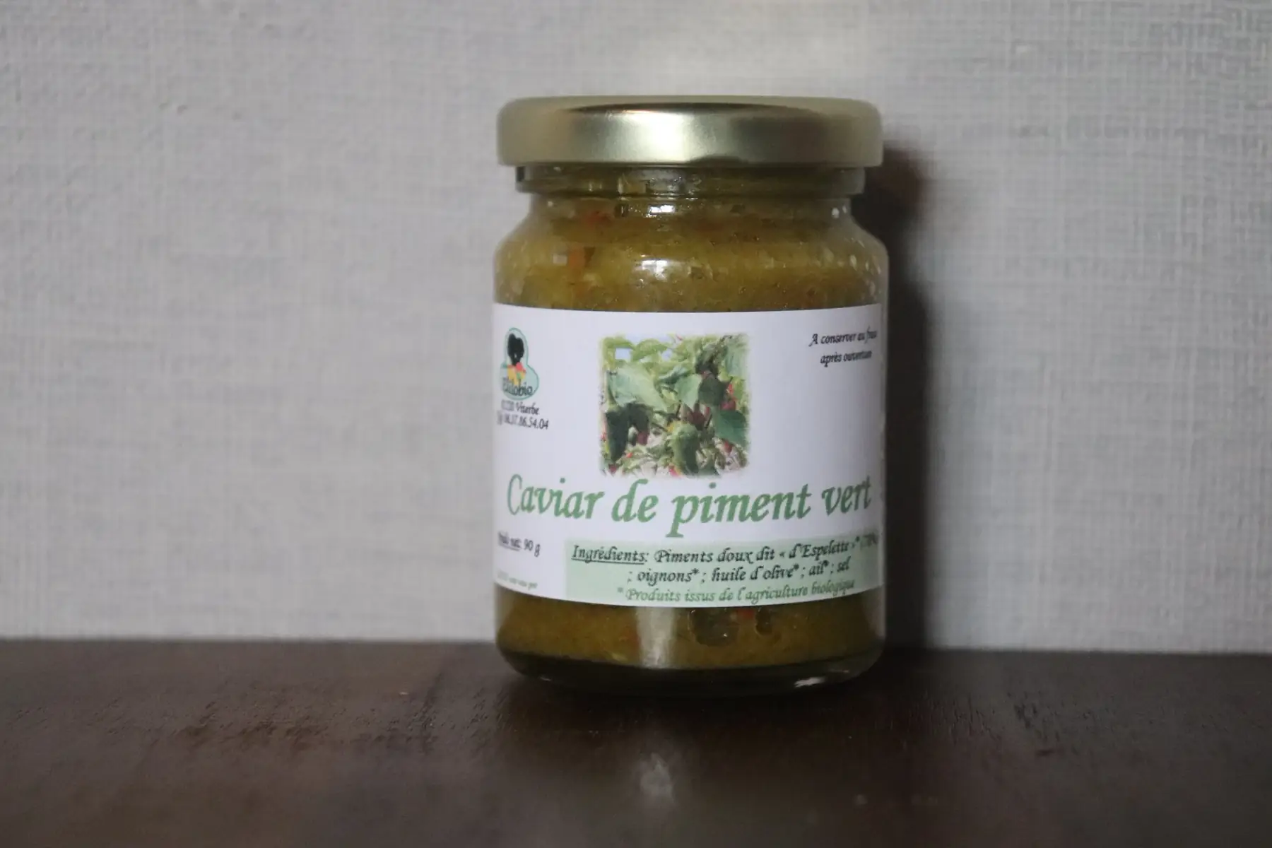 caviar de piment vert