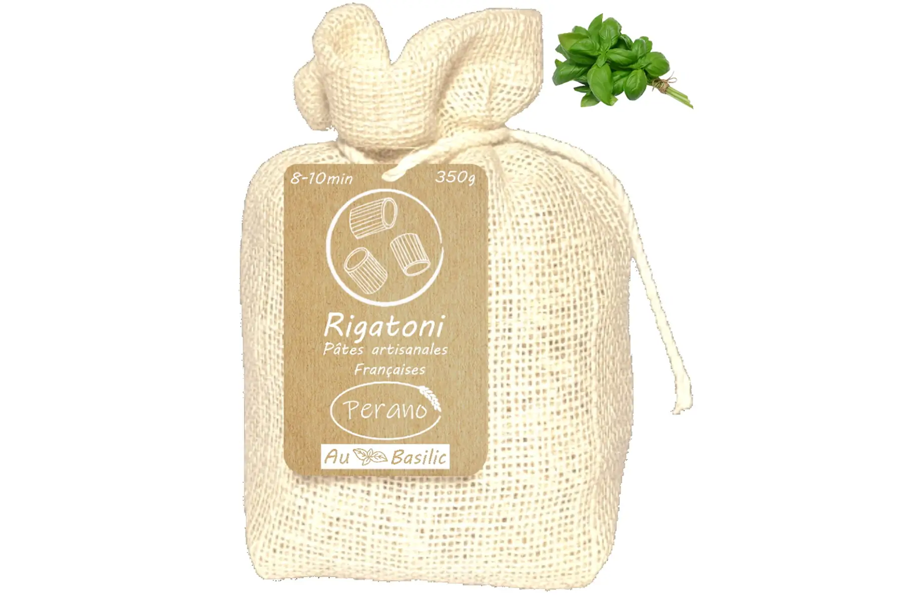 mezzi rigatoni basilic 350g