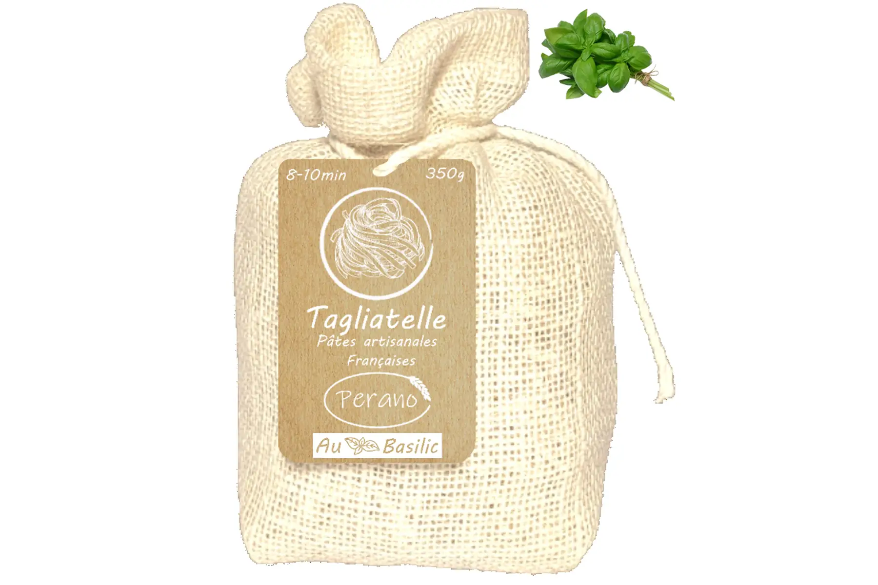 tagliatelle basilic 350g