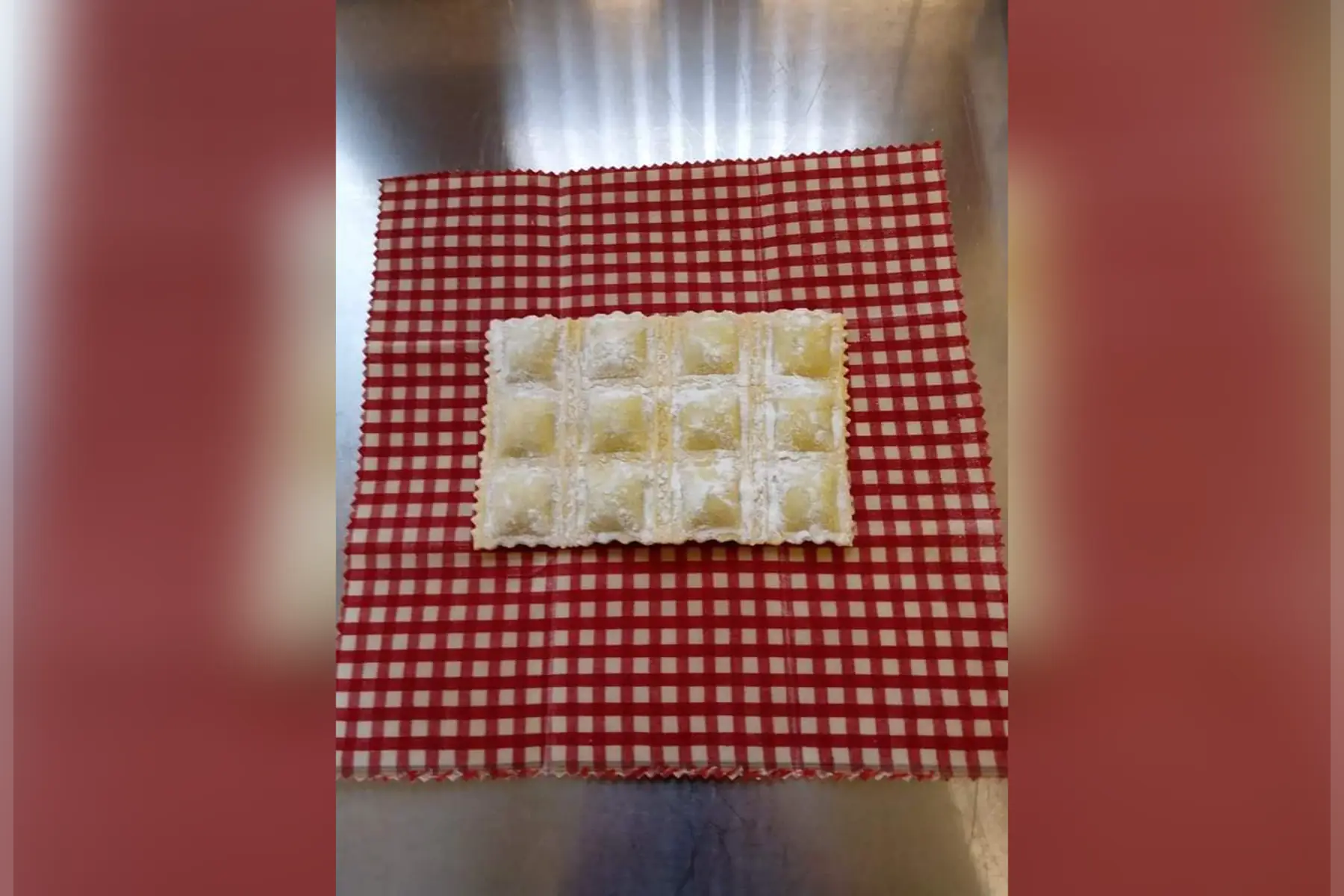 ravioli raclette et bacon