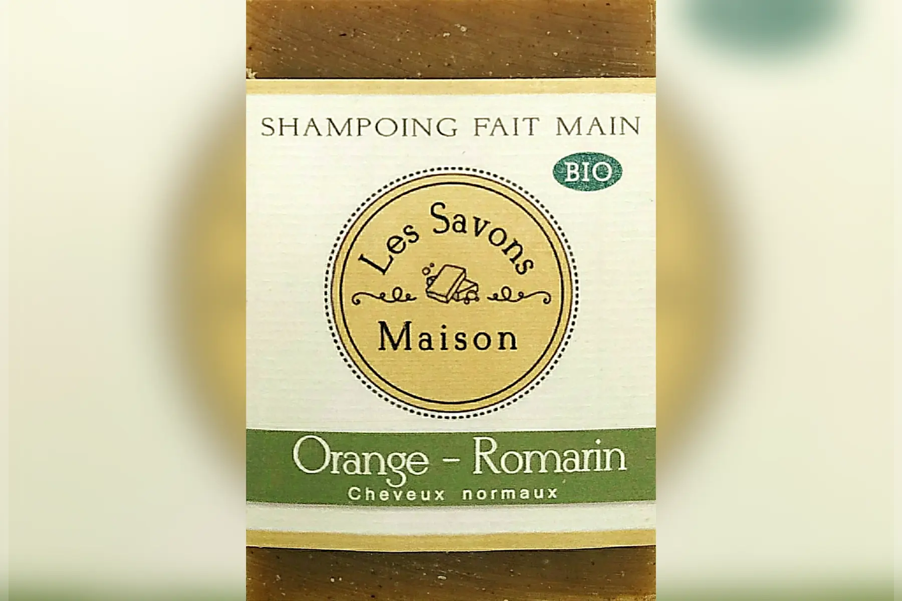 shampoing cheveux normaux orange-romarin 100g