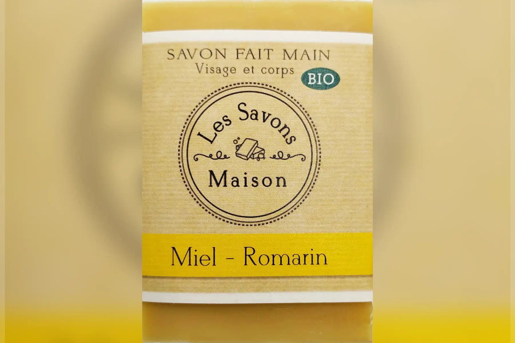 savon miel-romarin 100g