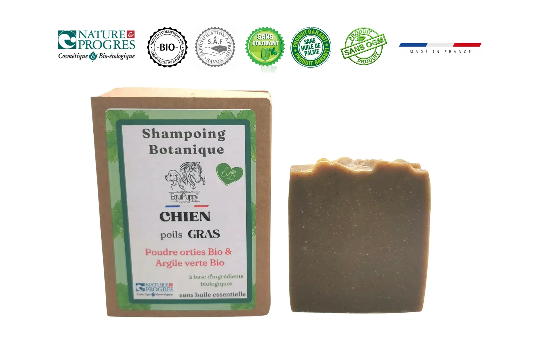 shampoing chien poils gras