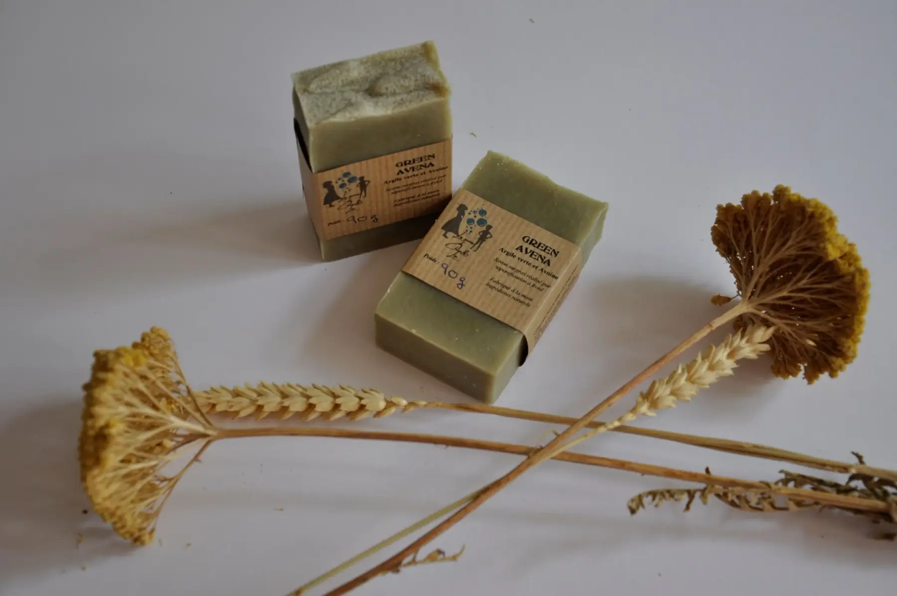 savon non parfumé green avena