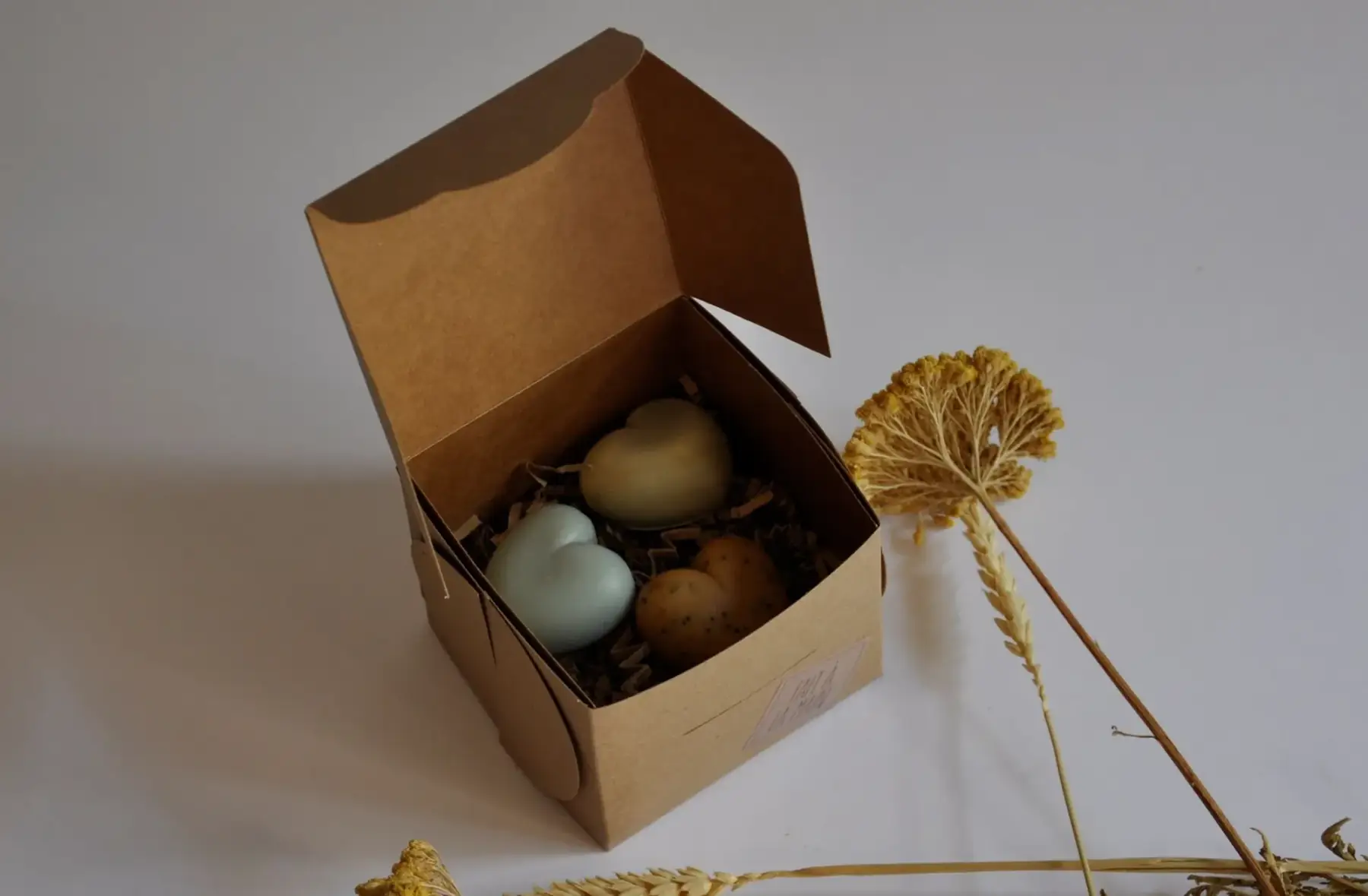 coffret "petits coeurs" gamme "parfumés"