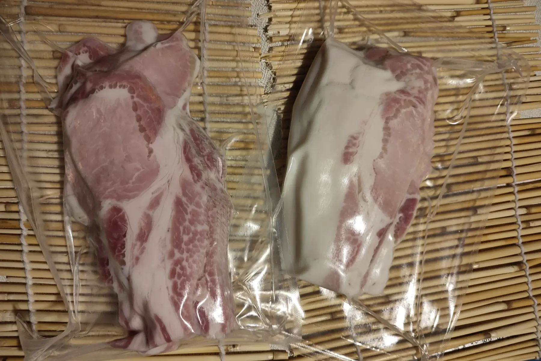 rôti de porc blanc de l'ouest cuit.