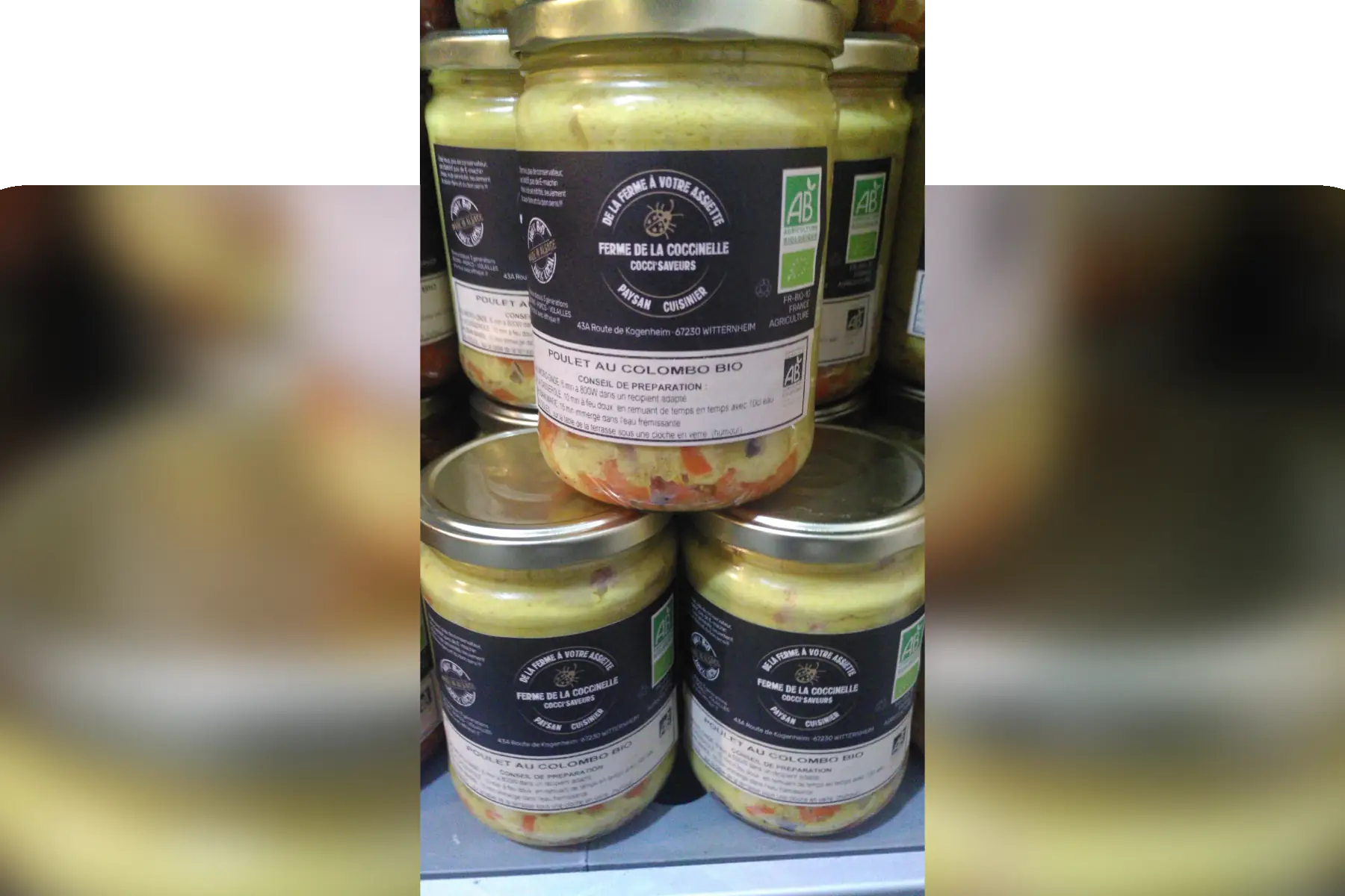 cuisse poulet colombo - 570 g