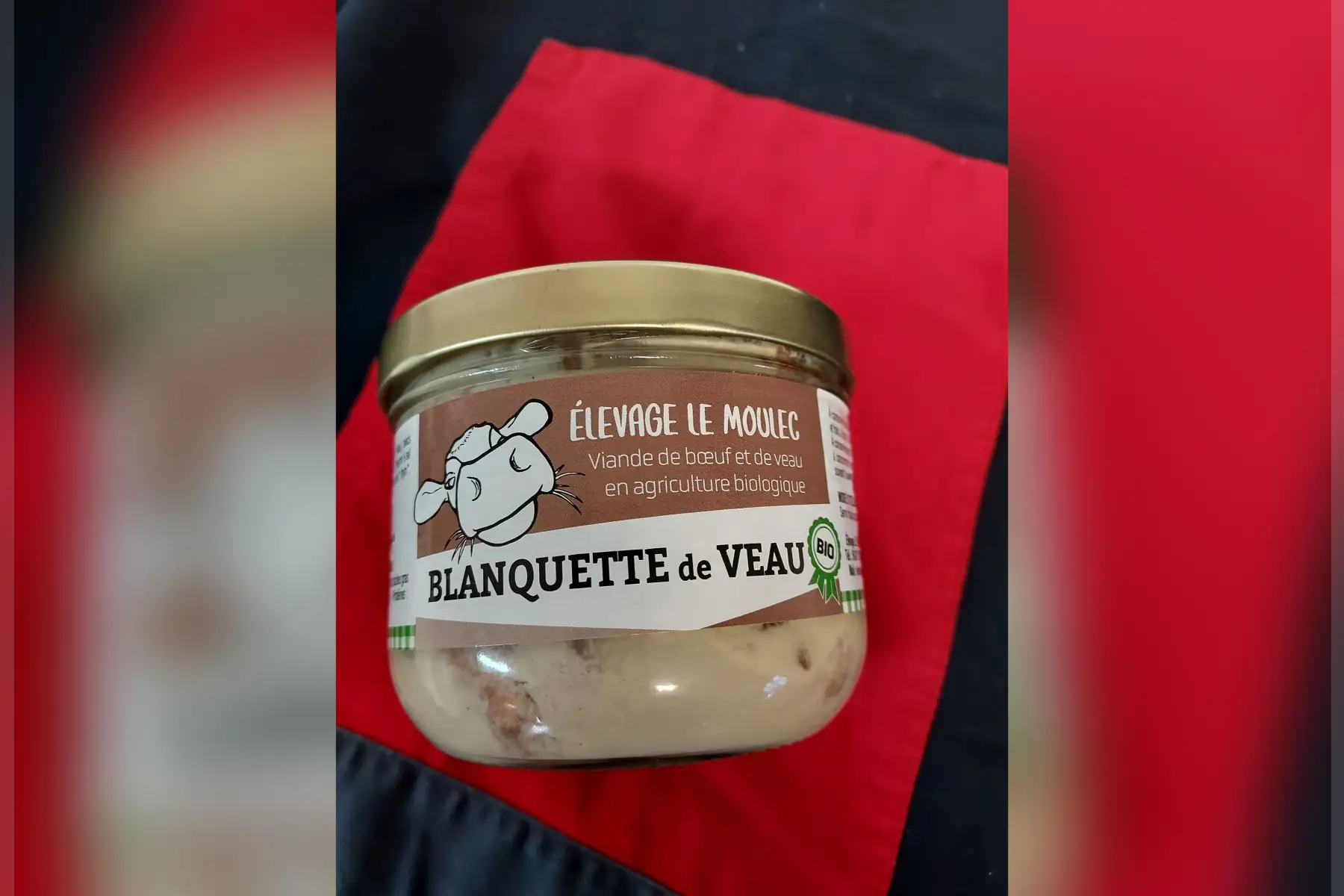 bocal blanquette de veau 380g