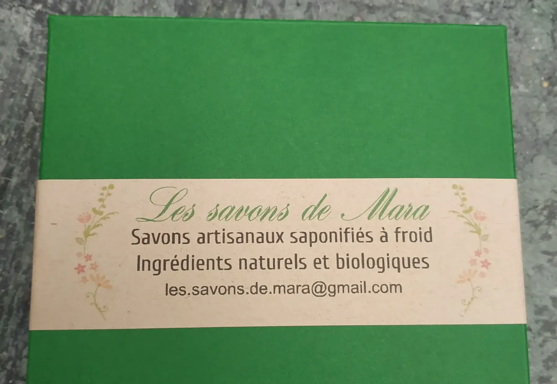 coffret cadeau 6 savons de 50 g au choix